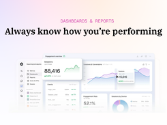 Create clear dashboards and reports that keep everyone aligned on performance and the metrics that matter.