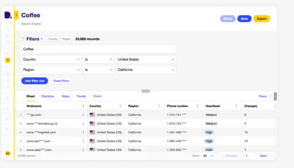 DataProvider.com Screenshot 1