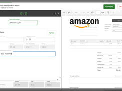 Upload an invoice and draw down your expenses 