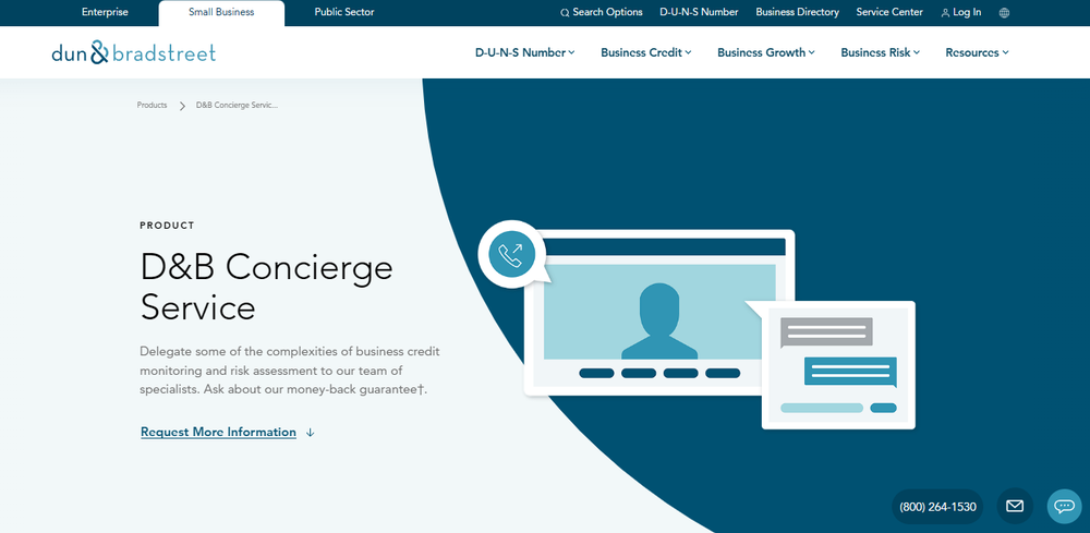 D&B Concierge Service Screenshot 1