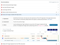Performance recommendations