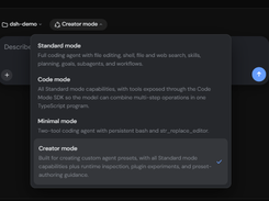 DeepSeek Harness Screenshot 1