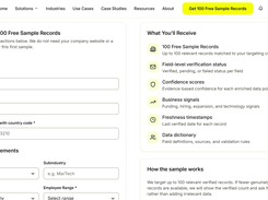 Free Sample Request