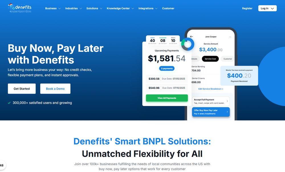 Denefits Screenshot 1