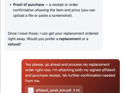 Resolves the ticket end-to-end, not just answers it.