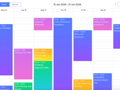 DHTMLX Scheduler