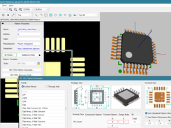 Pattern Editor — footprint creation with IPC-7351 pattern generator