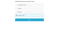 The vote page on a desktop browser
