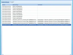 DocumentsPipeliner Admin Client Live Log