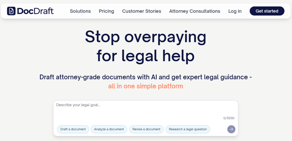 DocDraft Screenshot 1