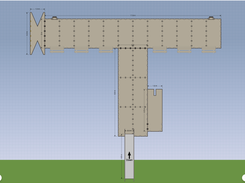 2D Dock Designer layout. 