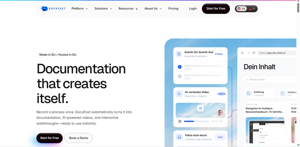 DocuFast Screenshot 1