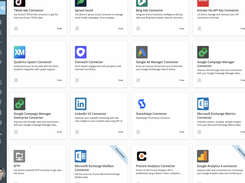 Connect your entire data ecosystem.  Use pre-built connectors and cloud integrations to securely centralize cloud, on-premises, and proprietary systems in one place.