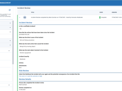 Incident Review