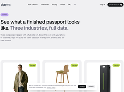 Example passports for batteries, textiles and furniture