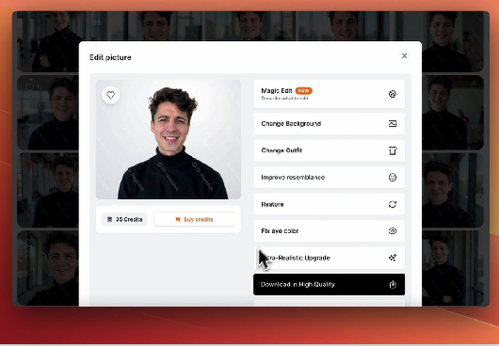 Dr. Headshot Screenshot 1