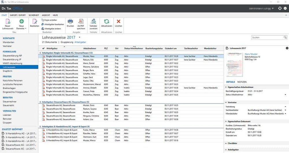 Dr. Tax Screenshot 1
