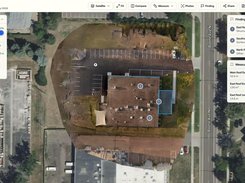 A roof scan built from the job's photos, with findings and measurements