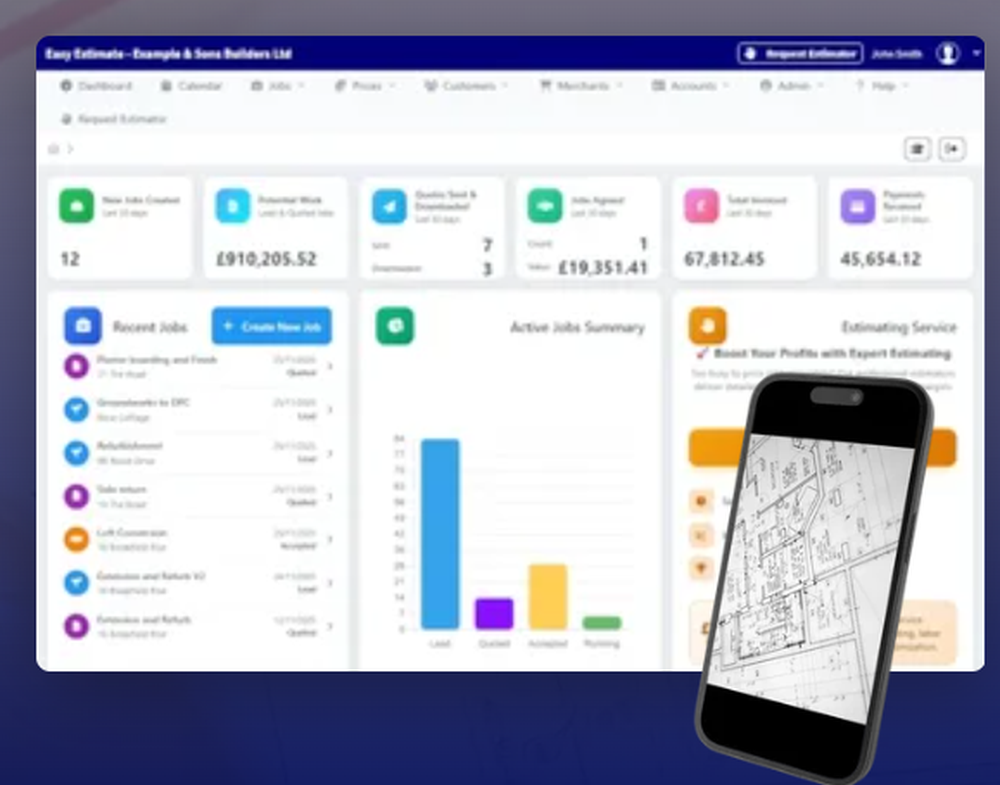 EasyEstimate Screenshot 1