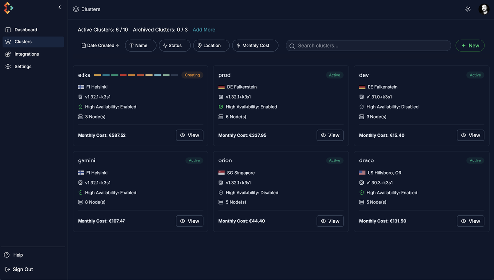 Edka Kubernetes Platform