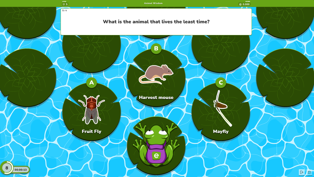 Game Froggy Jumps