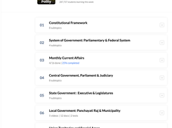 EduRev Course Structure