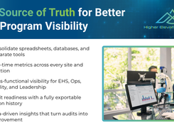 he software consolidates spreadsheets, databases, and disparate tools into one source of truth, with real-time metrics across every site and function and an exportable action history for audits.
