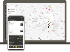 Field realtime map