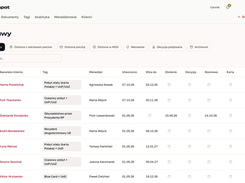 Case list with case type, assigned manager and key dates. Tabs split cases by stage.