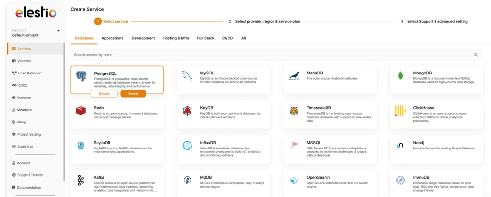 Elestio Screenshot 1