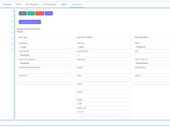 Item Database Screen
