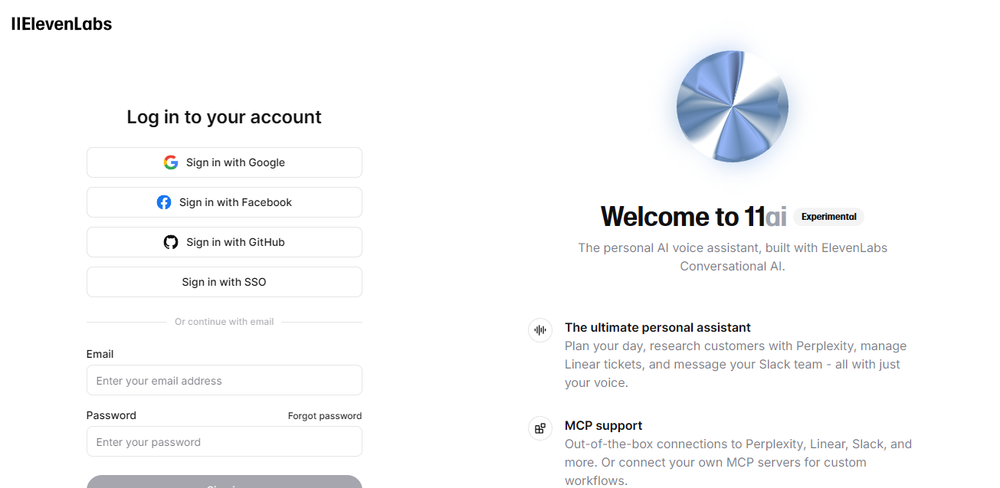 11.ai Screenshot 1