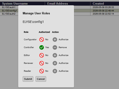 Role-based access control and fine-grained data permissions.