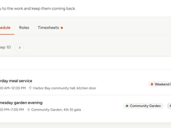 Shifts, sign-ups and a waitlist, without the inbox.