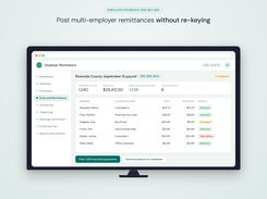 Employer remittance: multi-employer dues posting