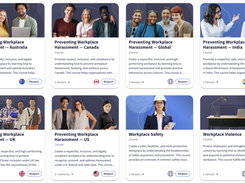 Multiple harassment courses + CSM support to help you balance local requirements and ease of deployment.