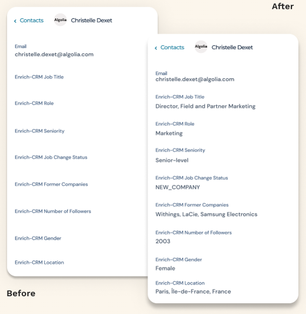 Enrich CRM Screenshot 1