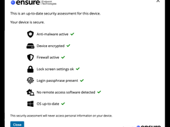 Ensure Endpoint Screenshot 1