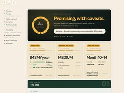 Visual dashboard
