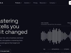 AI mastering with a measured loudness report and a -1.0 dBTP true-peak ceiling by default