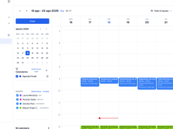Appointment calendar and scheduling