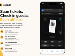 Scan QR tickets in seconds, track attendance in real time, and continue check-ins even without internet. All scans sync automatically once the connection is restored.