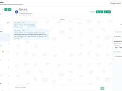 Communications hub: email, SMS, WhatsApp and social messages in one inbox