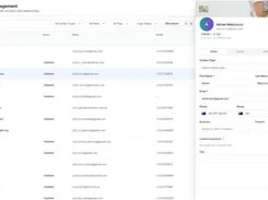 Contact management: every client, lead and enquiry with full history