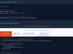 ExecuTorch Screenshot 1