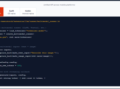 ExecuTorch Screenshot 2