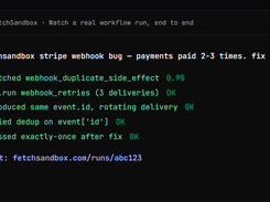 FetchSandbox Screenshot 2