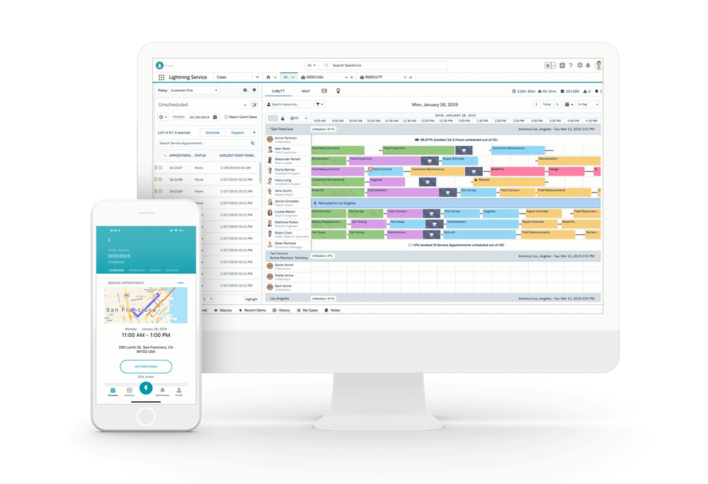 Salesforce Agentforce Field Service Screenshot 1