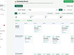 Schedule board: book installs and dispatch technicians