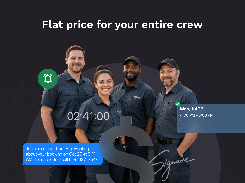 Flat price for your entire crew